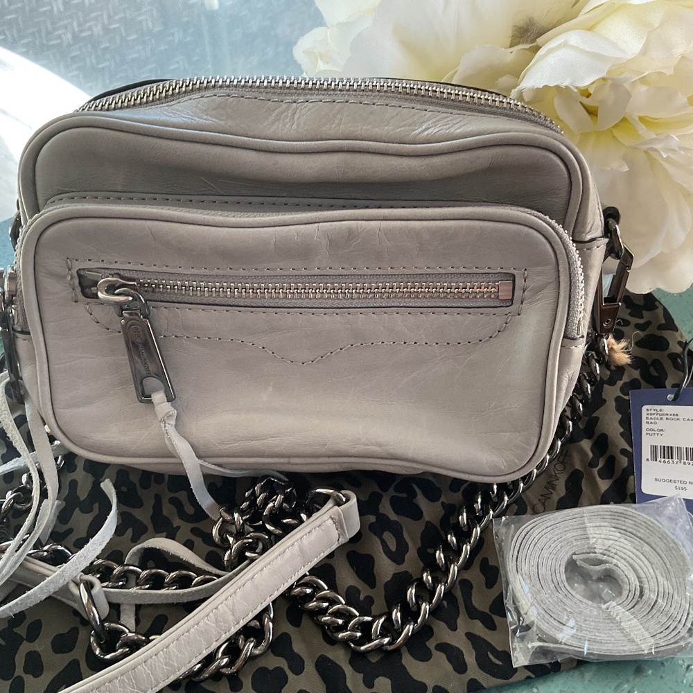 Rebecca Minkoff Eagle Rock Leather Camera Crossbody Bag